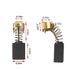 4 Pack CB407 Motor Carbon Brushes Replacement Set for Makita Power Tools, Rotary Drill, Jig Saw & More