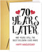 RUALOVE Romantic 70 Years Anniversary Card for Husband Wife, Sweet 70th Wedding Anniversary