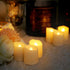 12 PCS Rechargeable Candles Flameless Tea Lights with Remote, USB LED Tealights with Timer Flickering Fake Candle