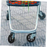 4pcs OUNONA Replacement Wheels for Shopping Cart Rolling Cart Wheel Caster for Grocery Trolley Pu Material