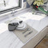 Livelynine Marble Contact Paper Peel and Stick Countertops Waterproof Marble Wallpaper Peel and Stick Kitchen Counter Top Cover White Cabinet Wallpaper Peel & Stick Desk Table Vinyl Wrap 15.8x78.8 by Livelynine