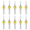uxcell Micro PCB Drill Bit Set, 10pcs 1/8" Shank 0.85mm Solid Tungsten Carbide CNC Engraving Bits