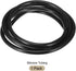 2m(7ft) Black Silicone Tubing 6.4mm(1/4") ID x 9.5mm(3/8") OD, Pure Silicone Hoses for Pump Siphoning, Draining