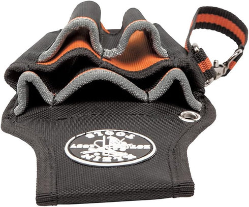 Klein Tools 5240 Tradesman Pro Tool Pouch with 9 Pockets and Tape Thong, Great Electrician Holster