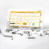 SciWil 99PCS Extension Spring Assortment Kit, 12 Sizes Small Tension Springs with Dual