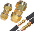 Air Conditioning Copper Pipe Extension for Joint Double Connector, 6-19mm Flare Nut Copper Tube Diameter 5/8"