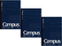 KOKUYO Campus A5 Pre-Dotted Notebook, 30 Lines X 50 Sheets, 100 Pages, 6 mm Rule, Pack of 3 Dark Blue