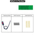 12v/24v 10 Inch Surface Mount Momentary Push Button Switch Mini Momentary Switch with Pre-Wired at The end of The Lead