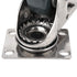 1.5in 304 30kg/66.1lb Silent Casters Locking Stainless Steel Trolleys Loading