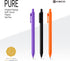 Kaco PURE Gel Pens, 20 Pieces Assorted 0.7mm, Medium Point, Cute Aesthetic Stationery for Journaling and Note Taking