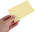 FUOYLOO 300pcs 3 5 Inches Ruled Line Index Card - X Lined On Front, Blank On Back Flash Cards for Exams Revision