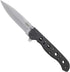 CRKT M16-01S Folding Knife with Frame Lock: Stainless Steel Plain Edge Blade,