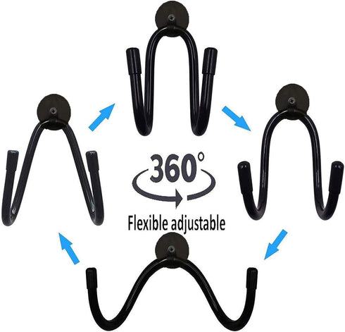 2/PK Magnetic Hooks, Strong Magnet Hanger for Cowboy Hat, Tools, Bags, No Scratches to Surface