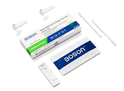 Rapid SARS-CoV-2 Antigen Test Card, 1 Pack, 8 Tests Total, FDA EUA Authorized OTC Self Test, Results in 15 Minutes