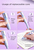 FANBODTA 4 Cute Pencil Creative Stationery Retractable Rubber Stick Erasers for Kids, Creative Cartoon Pattern Cute
