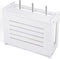 BEARUT Router Shelf Wall Mount WiFi Router Storage Box Modem Cable Cover Organized