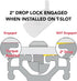 8020, 3283, 15 Series, 1/4-20 Steel Roll in T-Nut with Flex Handle - T Slot Accessories (10 Pack)