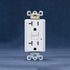15/20 Amp GFCI Outlet, Tamper-Resistant, Self-Test Ground Fault Circuit Interrupter, UL/cUL Listed (GT20 White)