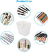 Tonxus 8 Pack Hanging Cup Holders, Multipurpose Rolling Cart Accessories Utility Cart Accessories For Art & Craft
