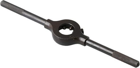 CNBTR Metal Round Die Stock Holder, 3.7cm Dia, 1.0" Thread Tap Wrench Handle, 20.5cm Length Bar Tools