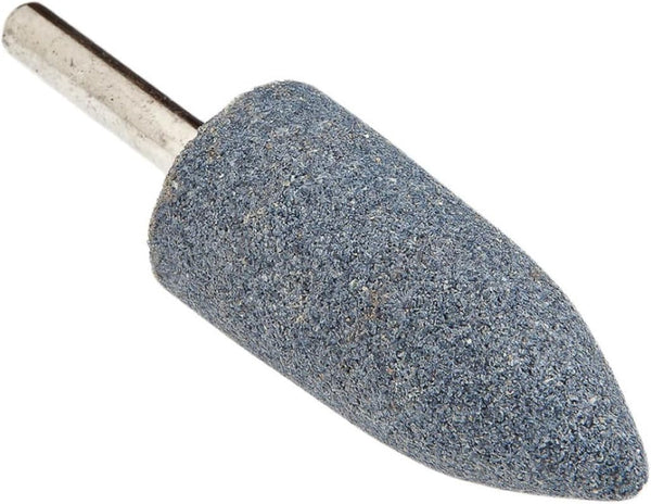 Forney 60028 Mounted Grinding Point with 1/4-Inch Shank, 2-Inch-by-7/8-Inch, Silver and Grey