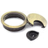 1pc 2 Inch Metal Desk Grommets, Wire Cord Hole Cover for Office PC, Zinc Alloy Organizer (Bronze)