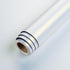 LACHEERY White Stainless Steel Contact Paper for Fridge Peel and Stick Metallic Wallpaper Kitchen Removable Heat Resistant White Contact Paper for Cabinets Countertops Appliances Waterproof 15.8"x80" by LACHEERY