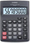 Casio MW-8V-BK-W Electronic Desktop Calculator, 8-Digit Extra Big Display