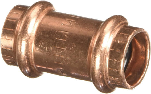 VIEGA 78047 Propress Zero Lead Copper Coupling, 1/2" Press x Press (5-Pack)