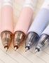 Cherry Multicolor Ballpoint Pens Set, 0.7mm Ball Point Pen with 4 Color Ink (Black, Blue, Red, Green) - 12pcs