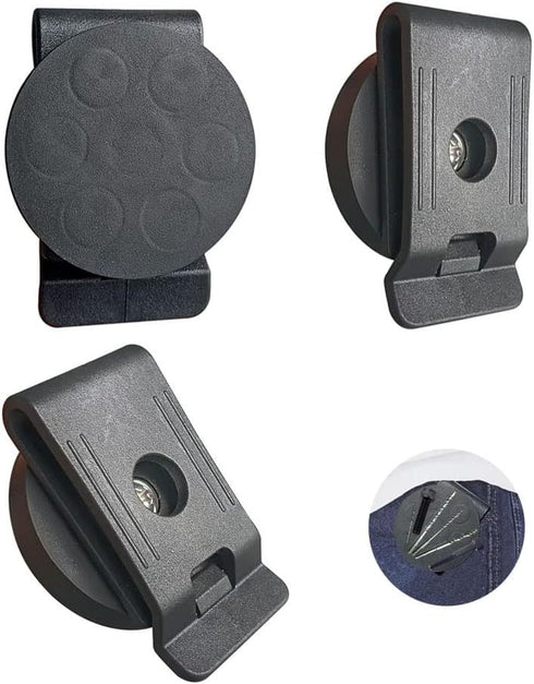3 PCS Belt Magnetic Clips - Heavy Duty Magnetic Tool Holder for Screws, Nails, Screwdrivers, Wrench Accessories