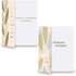 Foil Falling Leaves Sympathy Cards, Set of 8 (4 designs), Large 5" x 7", Sympathy Cards with Sentiments Inside,