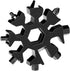 FODARSAI 18-in-1 Snowflake Multi Tool, Unique Gifts for Men, Cool Camping Tool Gadgets, Stocking Stuffers for Dad,