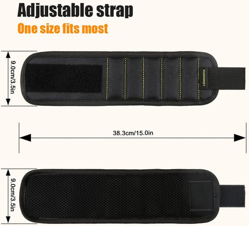 Father's Day Gifts from Daughter Wife Son,KUSONKEY Magnetic Wristband Tool Gift for Men Who have Everything,Wrist