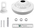 ECUDIS 5 Inches 6 50 Light Fixture Canopy Kit, Diameter and Feet Pendant Light Chain Includes Mounting Hardware