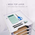 SONGWAY File Organizer for Desk | Multifunctional 7 Tier Vertical Document Holder for Home Office