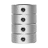 AZSSMUK 5/8" Bore Solid Steel Zinc Plated Set Screw Shaft Collars for Lawn Tractor, Garage Doors