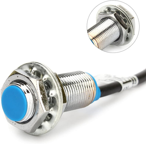 Hall NPN Sensor, NJK - 5002C Hall Effect Proximity Switch NPN 3-Wires Normally Open with Magnet