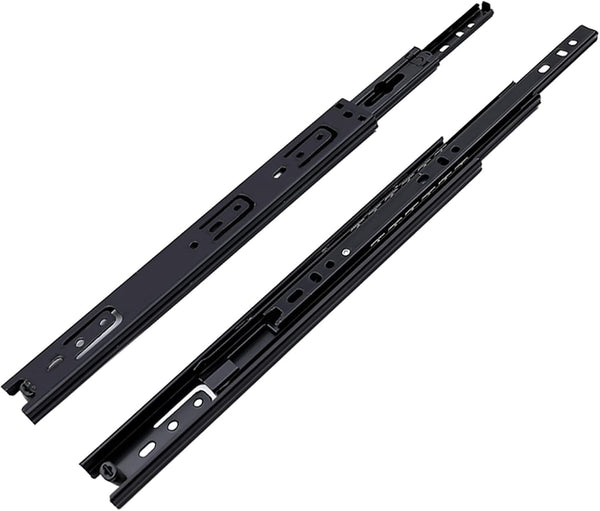 V3VOGUE 3 FOLD Drawer Glides - Cabinet Drawer Runners,Thickness Steel Construction,High Load Capacity,Metal