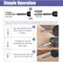 Yakamoz 22Pcs Mini Damaged Screw Extractor Kit, Easy Out Broken Bolt Extractor with Magnetic Extension Bit Holder
