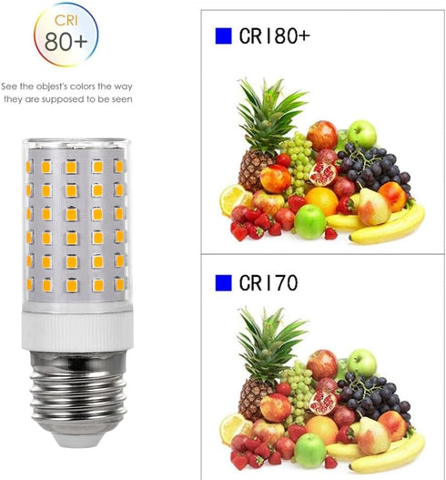 E26 Bulbs 10W (100W E26/E27 3000K Light,66 5730 Dimmable,Pack 3 LED Light Halogen Equivalent) Medium Socket Base Warm