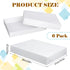 Chivertion 6 Pack 26 18 4 Inch Full Sheet Cake Box x x Non Window Bakery Tray Full Sheet Cup Cake Box for Party Bread
