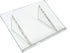 Azar Displays - 515500 - Deluxe Acrylic Book Stand Holder 1/2" Thick, Size: