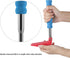 Long Handle Door Stopper Wedge - Heavy-Duty Adjustable Non-Slip Rubber Wedge for Fall Prevention