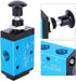 Pneumatic 1/4"NPT Two-Position Three-way Air Hand Lever Operated Valve, Manual Control Push-Pull 3R210-08