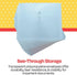 School Smart Expanding Poly String Envelopes, Letter Size, Clear, Side Load, Pack of 12