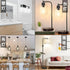 E26 E27 Ring,21.5mm/0.85inch E26 E27 1-1/2 Inches (Black,4-Pack) Light Socket Shade Height Plastic Lamp Shade Collar
