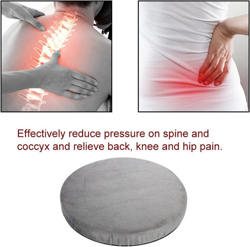 Rotating Seat Cushion,Rotating Car Swivel Seat Cushion Rotatory Chair Pad Comfort Skidproof Antiskid Office Home Use