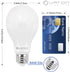 18W Bulb, A21 Dimmable Bulb, 2,5000 3000 150-200 5000K E26 Bulb, 4-Pack Super Bright LED LED Light Stable Heat