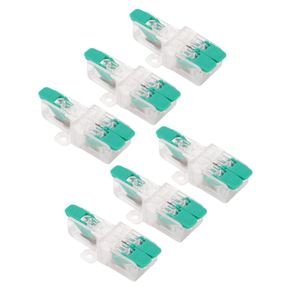 20PCS Wire Splice Connector Lever Nuts, 1 in 2 out Compact Wire Conductor Connector for 10-20AWG Wires